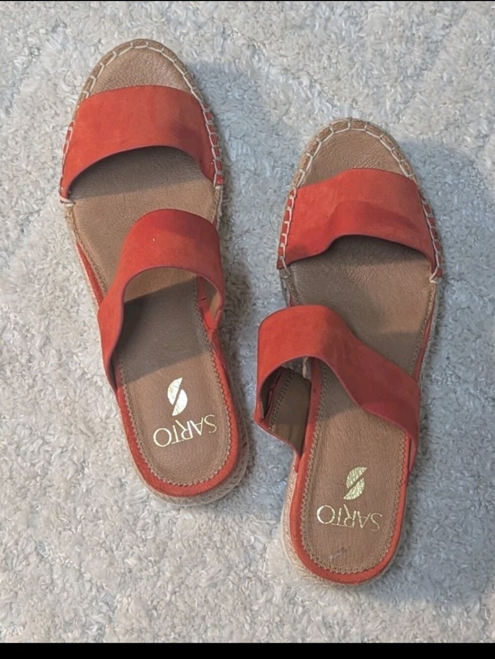 Franco Sarto Cappy Poppy Platform Wedge Slide Sandals, Size 9
